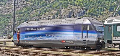 Switzerland Sbb Werbelok Lok