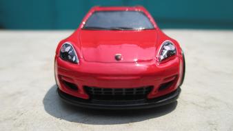 red shiny Car Toy
