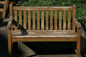 Wooden Bench Bank Old Wood