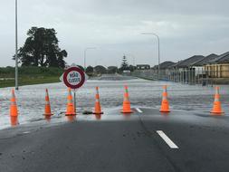 Flooding Road Closed