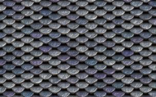 macro photo of antique armor