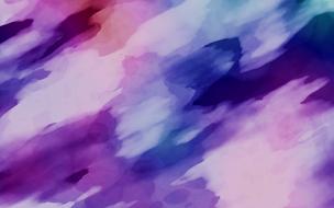 watercolor paper paint purple violet blue