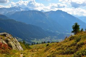 Trail Mountains Landscape