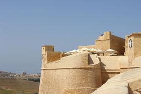 Fort Sant'Angelo - a major military fortification in the city, Malta, Birgu