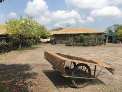 chariot on the road