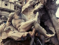 One of the most famous fountains in rome