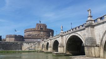 historic architecture of old rome