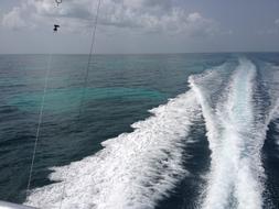 Wake Boat Ocean