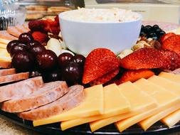Fruit Tray Catering Cheese