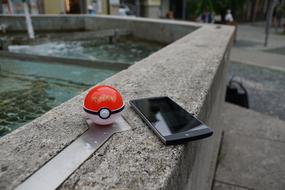 Smartphone Pokemon Go Pokeball