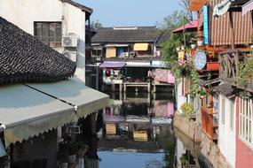 houses on the river