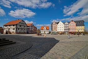 historic center in Neu-Anspach, Germany