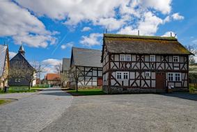 landscape of Neu-Anspach Hesse in Germany