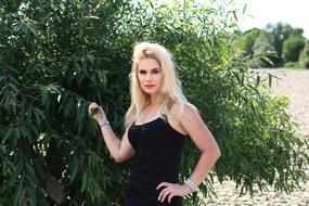 Portrait Blonde Woman