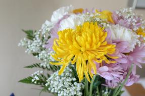 bouquet of flowers in color