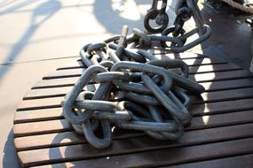 Chains Ship Port