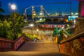 Hamburg Haafen Ship