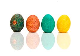 Easter Colorful Eggs art