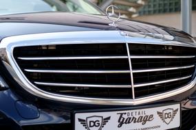 Hood of a beautiful car