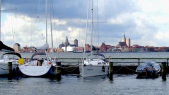 Rügen Island Altefähr Port