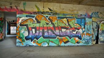 Lost Places Graffiti Ruin