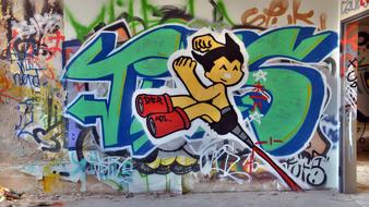 Lost Places Graffiti Ruin