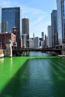 fabulous Chicago River Green