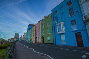 Houses Color Architecture street