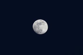 Moon Full Clear Sky