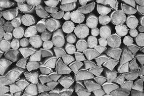 Combs Thread Cutting Firewood Wood