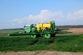 farm transport in the field