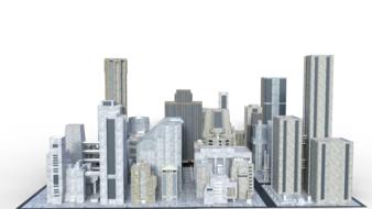 cityscape building model