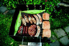 Bratwurst Turkey Corn On The Cob