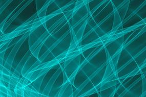 background light glow green blue