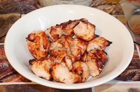 salty delicious meat