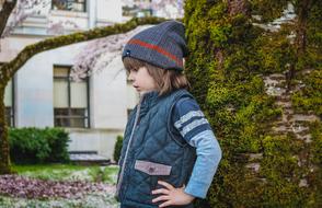 Boy Child green bush