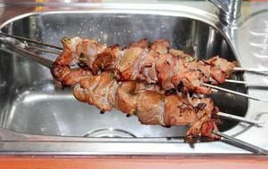 juicy grilled kebab