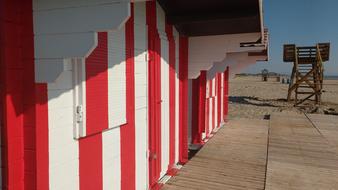 Beach Booth in Summer