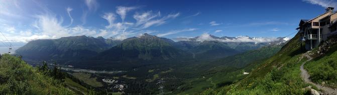 beautiful mountains of alaska