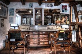 Barber Grootmoederstijd Old