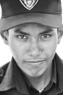 boy Portrait Black And White