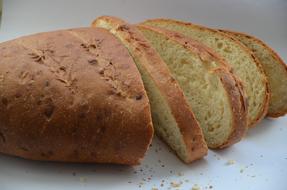 sliced delicious bread