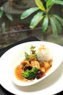 Chestnut Almond Abalone Braised