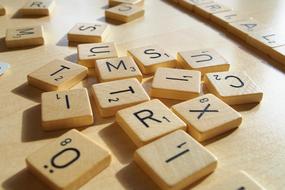 Game Board Scrabble