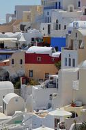 Houses Greece white