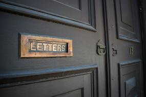 Letters Door sign