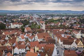 City Houses red roof