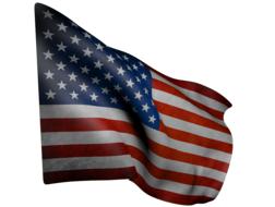 flag united states bars star red