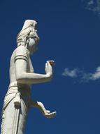 Buddha Statues Blue Sky