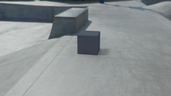 gray virtual cube